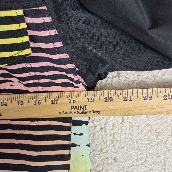 Men’s Burton Large Living Lining Striped Multicolor Snowboard Ski Jacket Coat XS - Picture 4 of 14